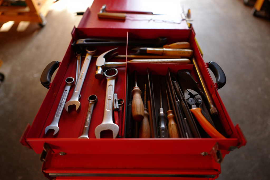 Organize Equipment Easily with a Tool Box